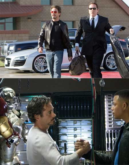 Audi and Dell in Iron Man