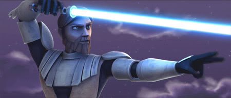 Obi Wan in New Animate Star Wars