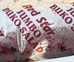 Putting the ice on the buko