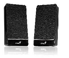 Genius SP-N120 speakers: Black and quite cheap