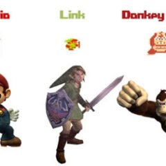 Evolution of Nintendo characters