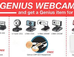 Catch the Genius webcam promo!